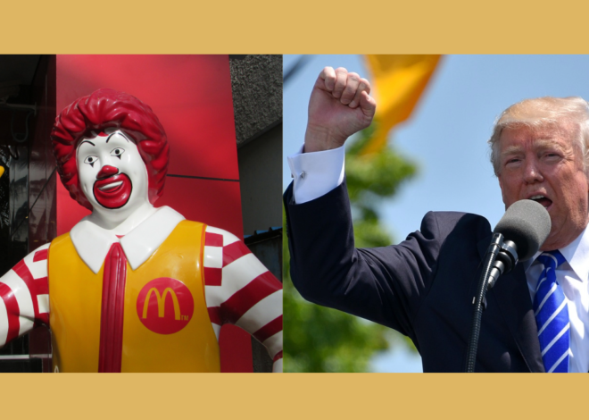 Fast Food Politics: Trump’s McDonald’s Visit and the E. Coli Outbreak